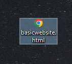 Basicwebsite.html file